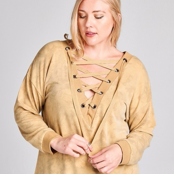 ONLY ONE LEFT! Adrianna Front or Back Top-Lavender - Picture 4 of 6