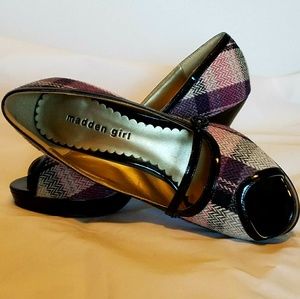 Madden Girl Lyisa Peep Toe Mary Jane Pump