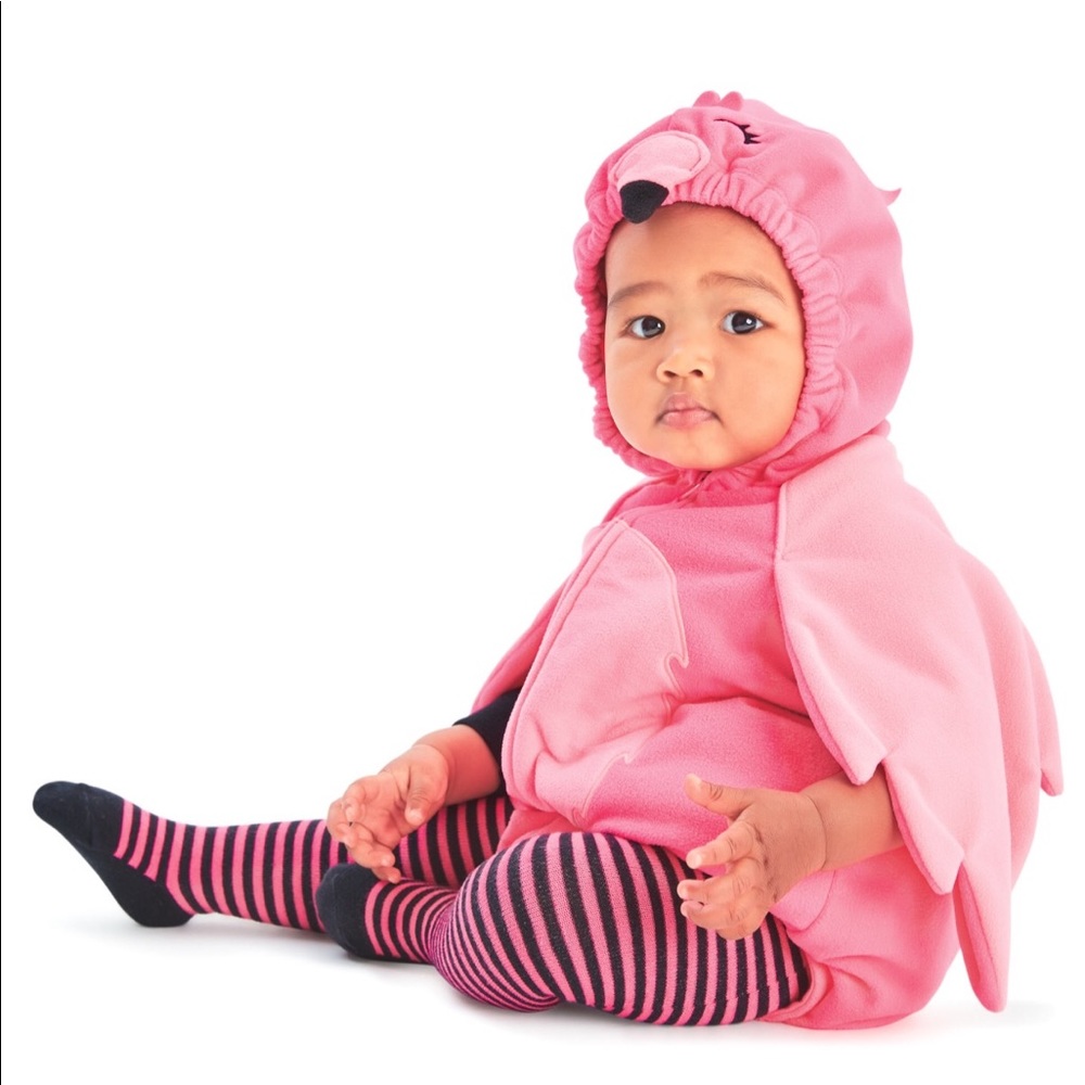 12 Month Flamingo Costume