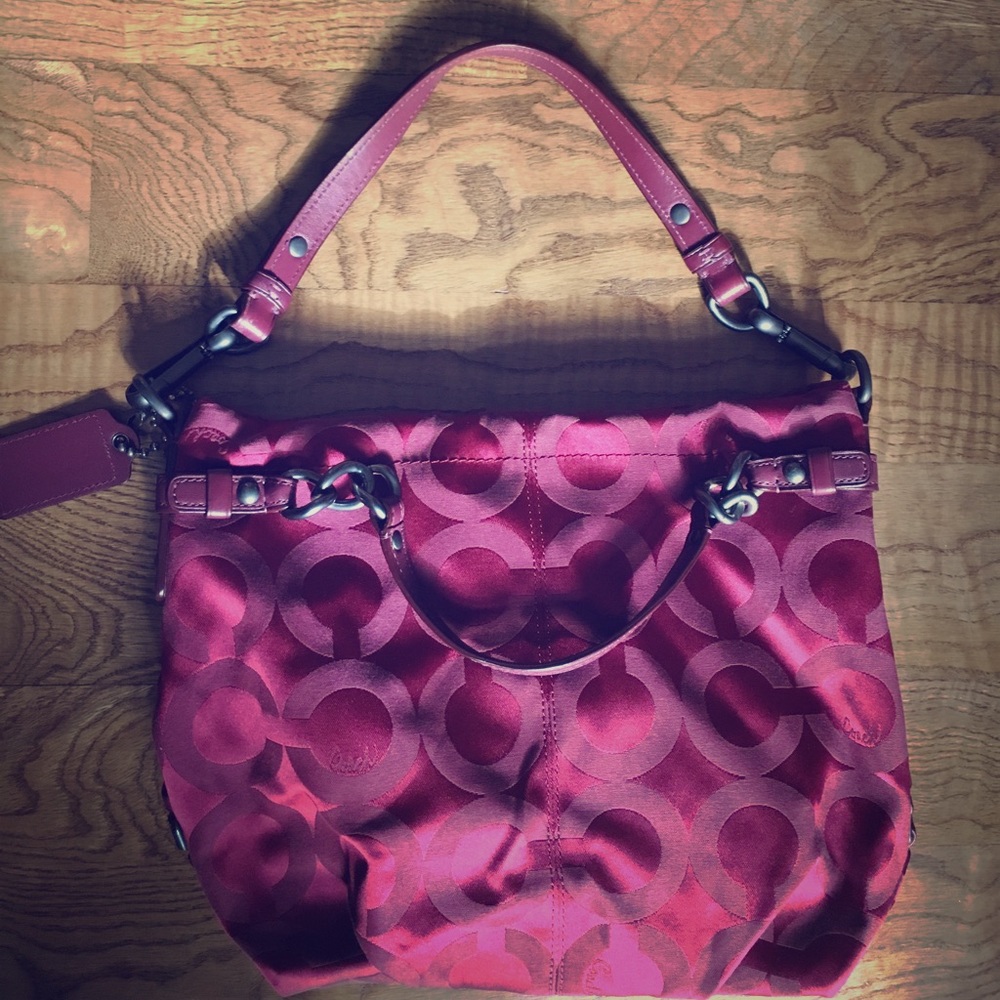 Coach signature brook handbag