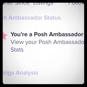 Woot!! Posh Ambassador!!