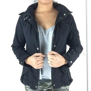 Doki Geki Utility Jacket with Hidden Hood