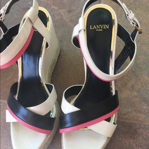 Authentic new LANVIN platform shoes