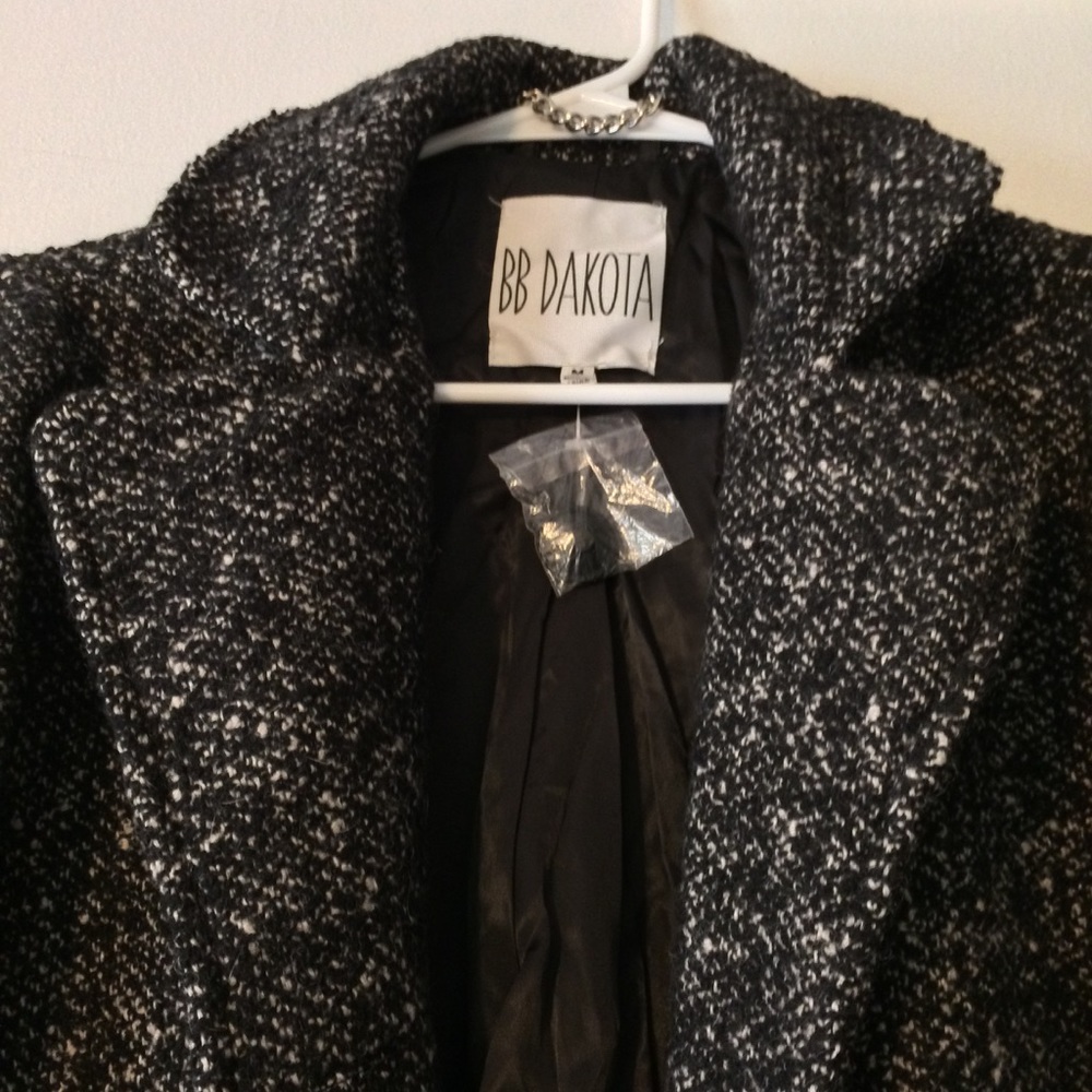 BB Dakota long blazer coat; w/ original tags