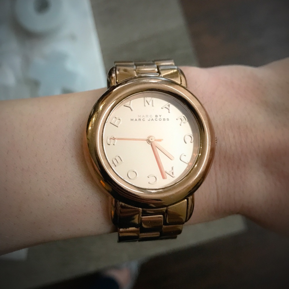 Marc Jacobs Rose Gold Watch