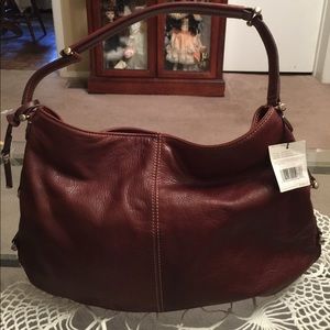 New with tags Liz Claiborne brown purse
