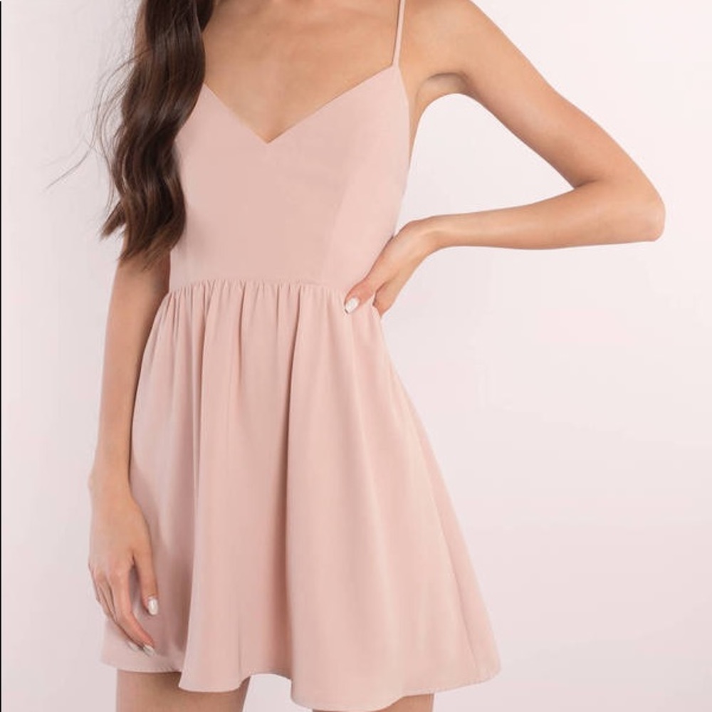 LIGHT PINK DRESS FROM TOBI