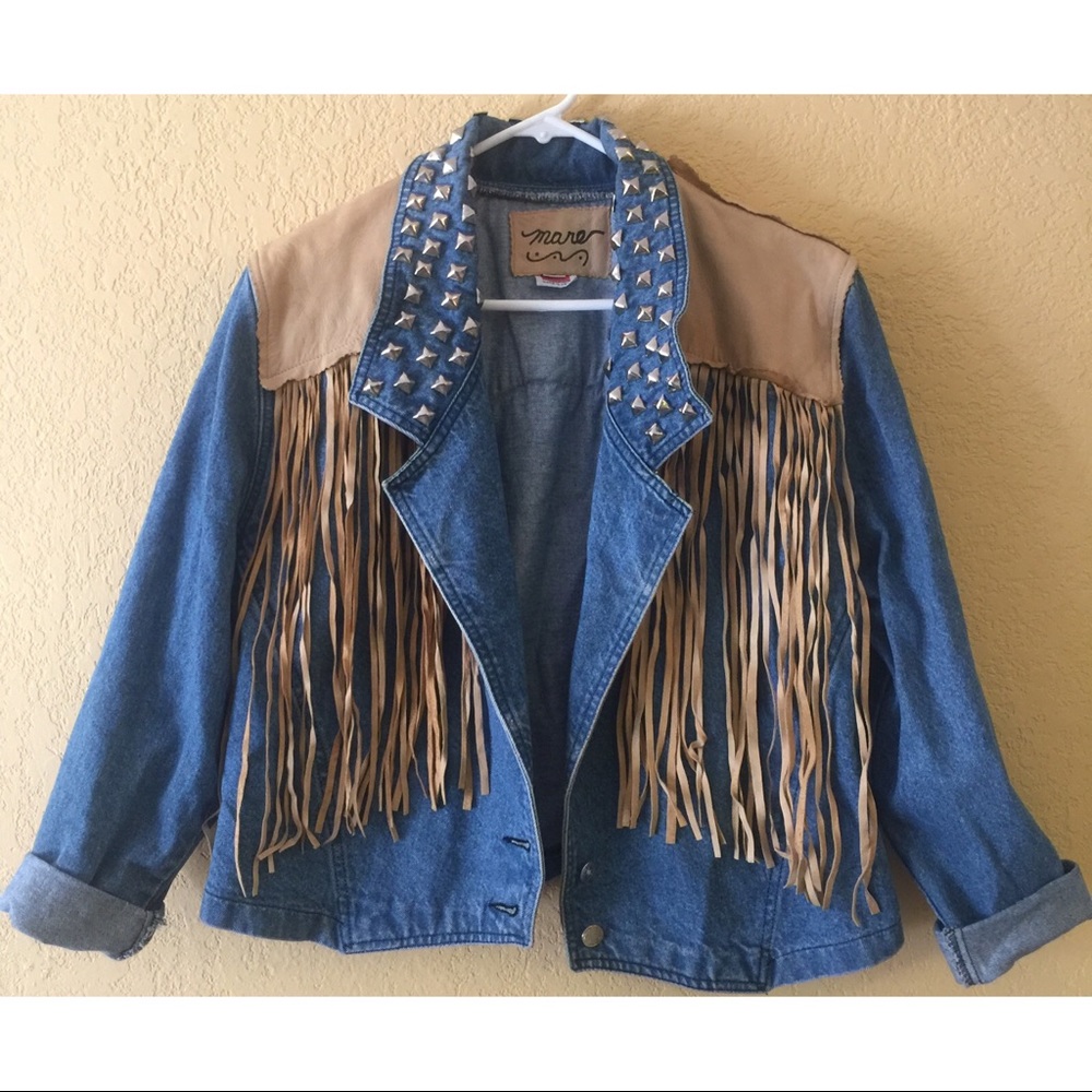 VINTAGE UPSYCLED JEAN JACKET