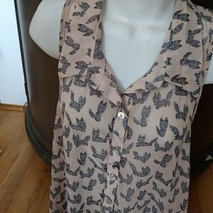 Cat blouse