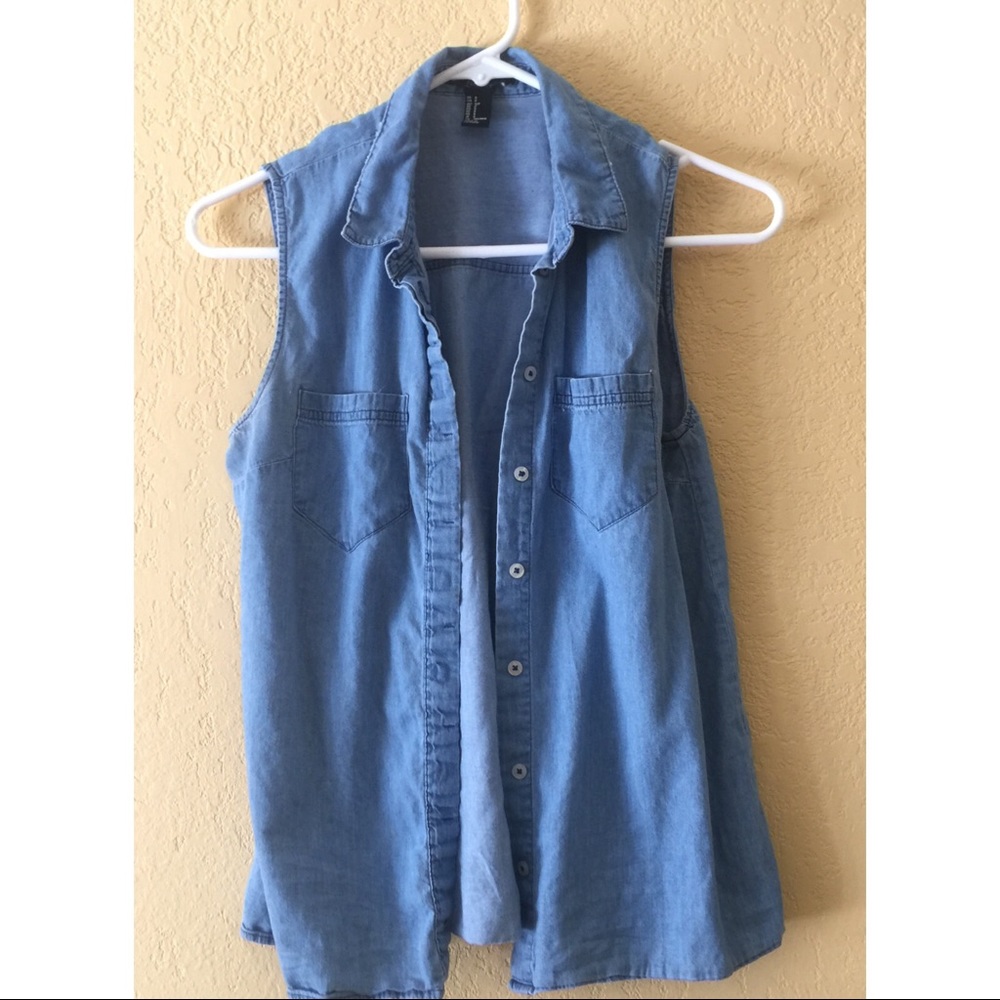 Size SM Forever 21 denim vest