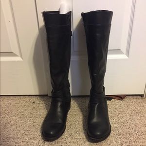 Torrid Wide Calf Black Boots size 9W