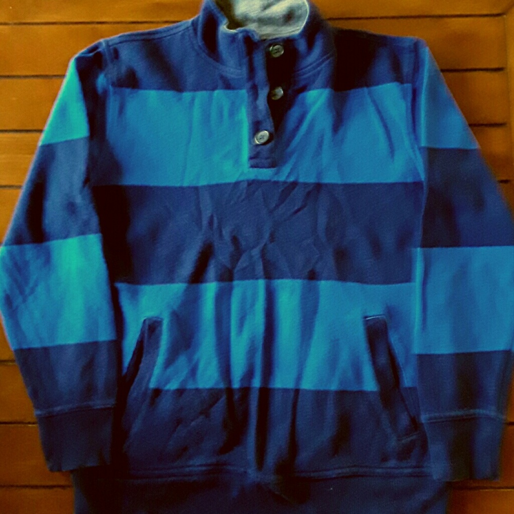 Boys 1/4 button up sweater