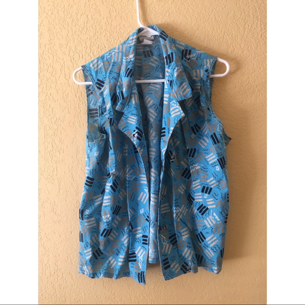 L VINTAGE CROP TOP 80’s Shirt