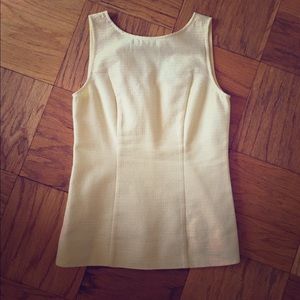 Yellow banana republic top