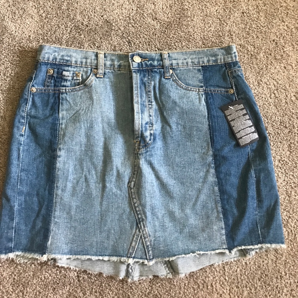 Forever 21 jean mini skirt