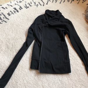 Lulu zipper stretch sweatshirt