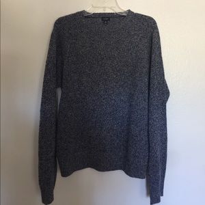 J. Crew Wool Navy Heather Sweater