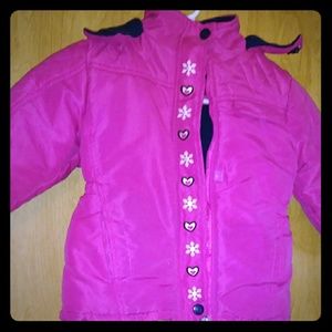 Little Miss Pink Winter Coat