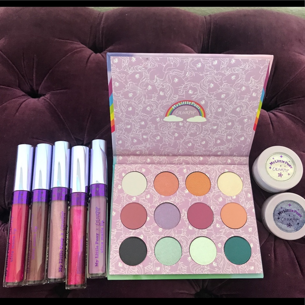 My Little Pony X ColourPop Shadow & Lip Palette