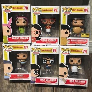 FUNKO POP! BOB'S BURGERS —� BONUS FREE TEDDY 🍔🍔