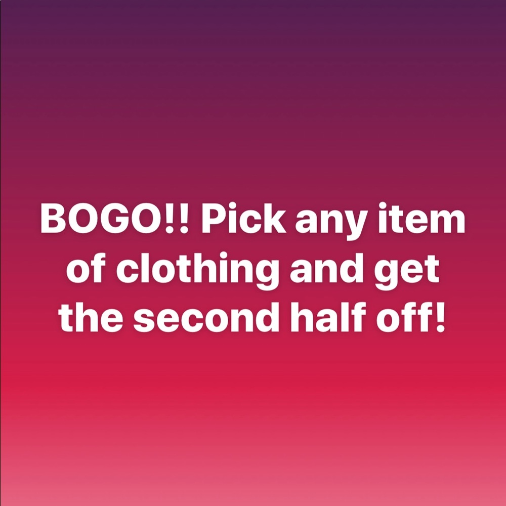 Sale! Sale! Sale!