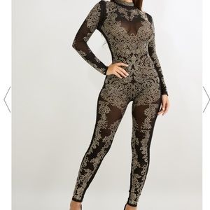 Rhinestone Jumpsuit