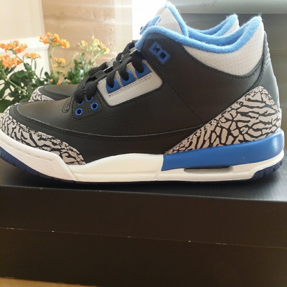 🎁XMAS SALE!🎁Air Jordan Sport Blue 3 Retro 🎁🎁