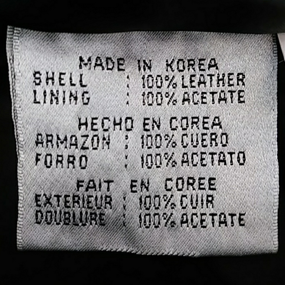 Belted Black Leather Vest - Picture 7 of 7