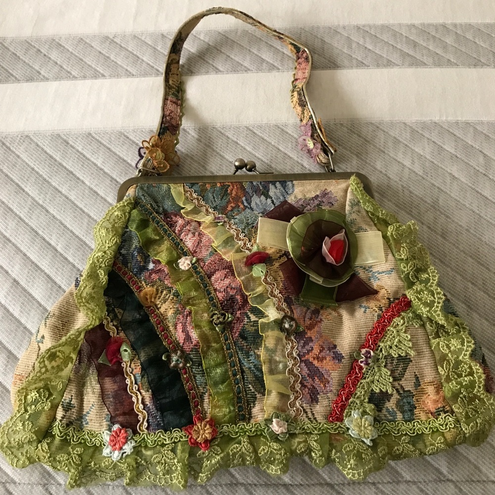 Vintage Lace Hand Bag