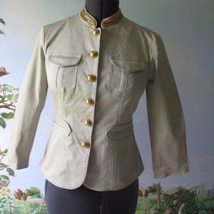 MICHAEL Michael Kors Military Blazer SZ 6