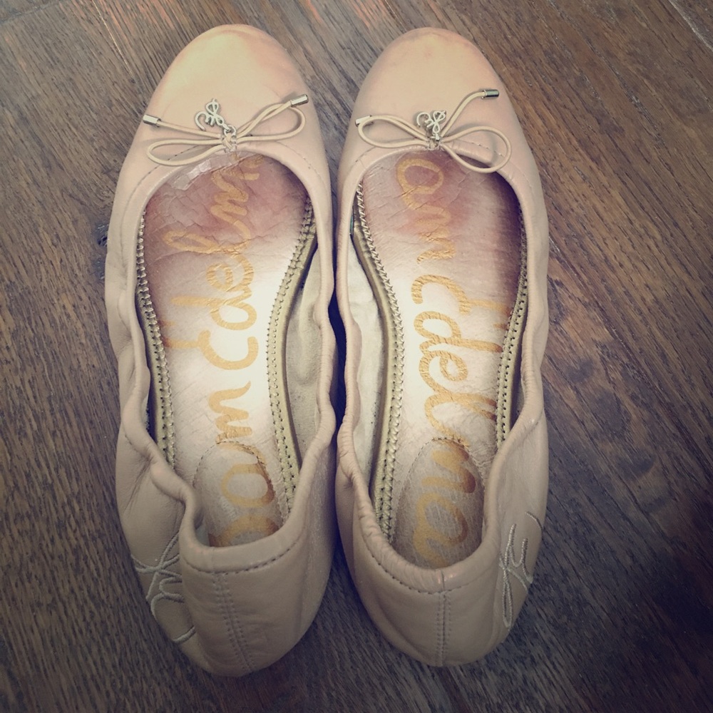 Sam Edelman "Felicia" nude flats