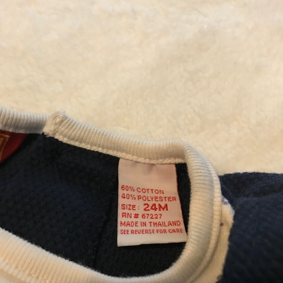 Navy Onesie with Flowers - Picture 4 of 6