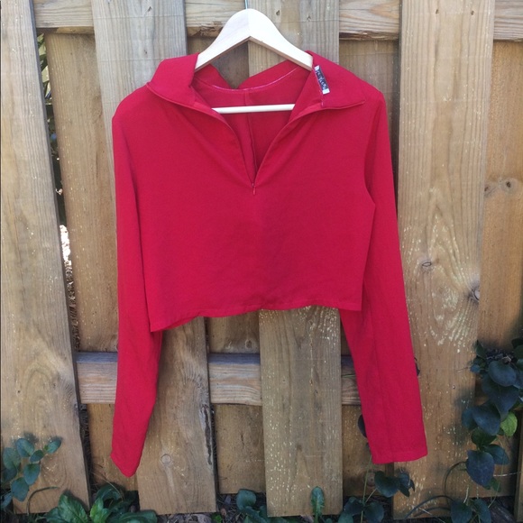 Re:dream Tops - Vintage Retro Long sleeve crop