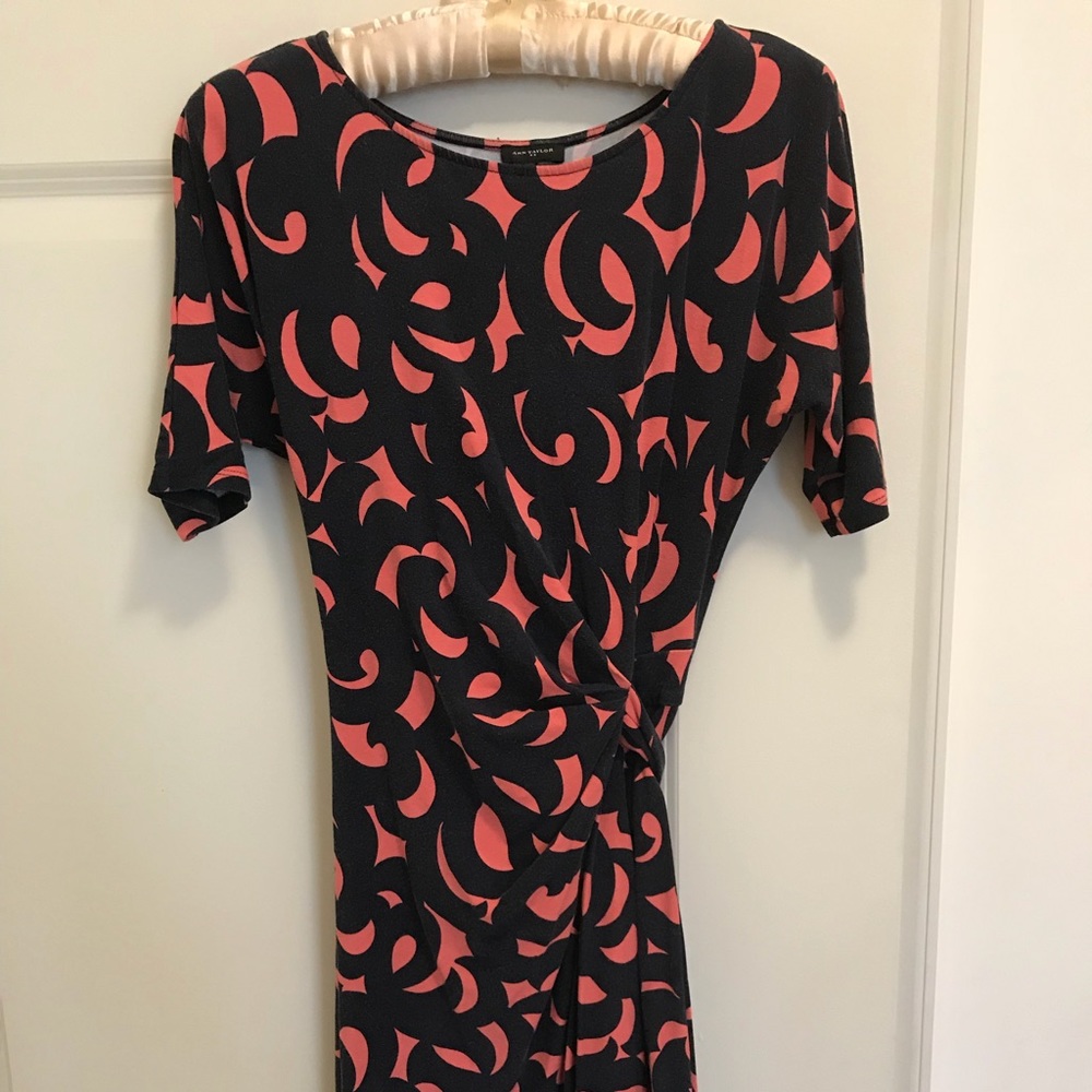 Ann Taylor Printed Work Dress