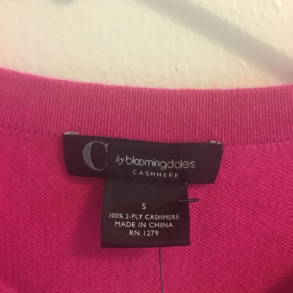 C by bloomingdale pink cardigan