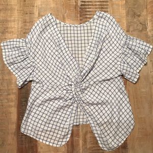 Lumiere Twist Back Top, Size Medium