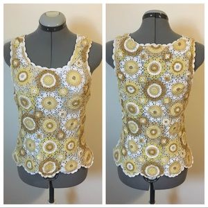 Jeanology from Newport News Crochet Tank