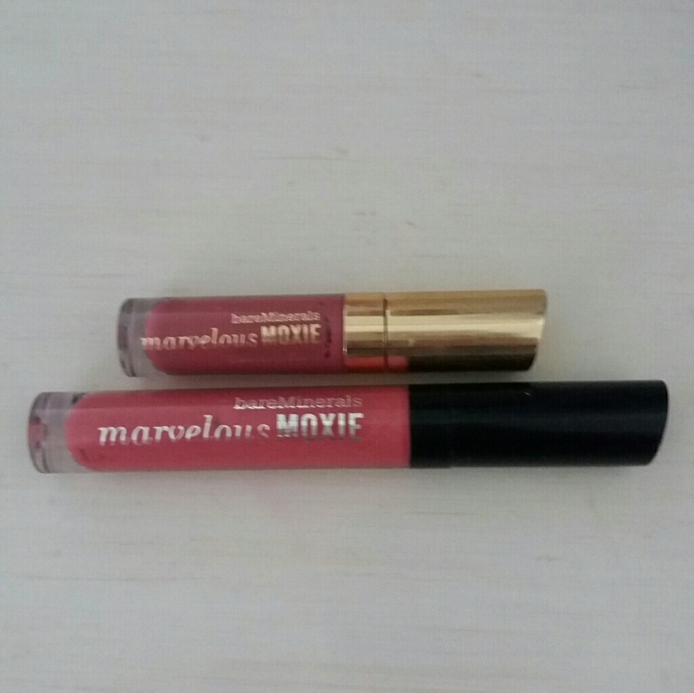 2 Bare Minerals Marvelous Moxie lip colours