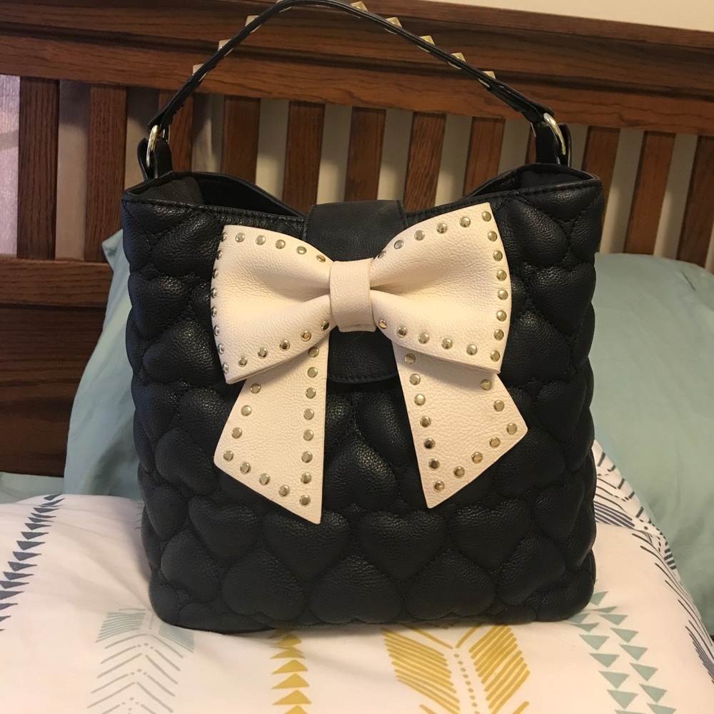 Black Betsey Johnson Bag