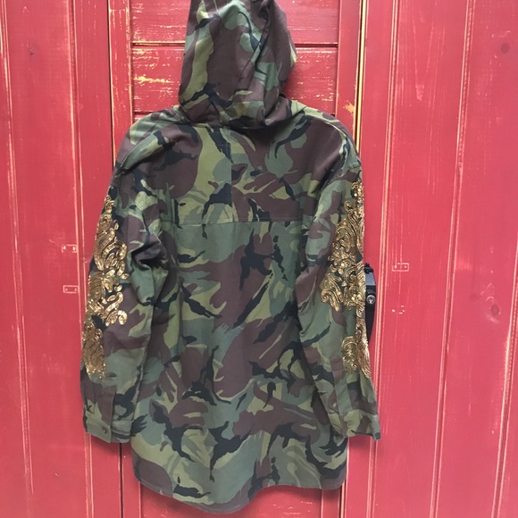 Miss Me camo shirt jacket Host Pick - Picture 5 of 6