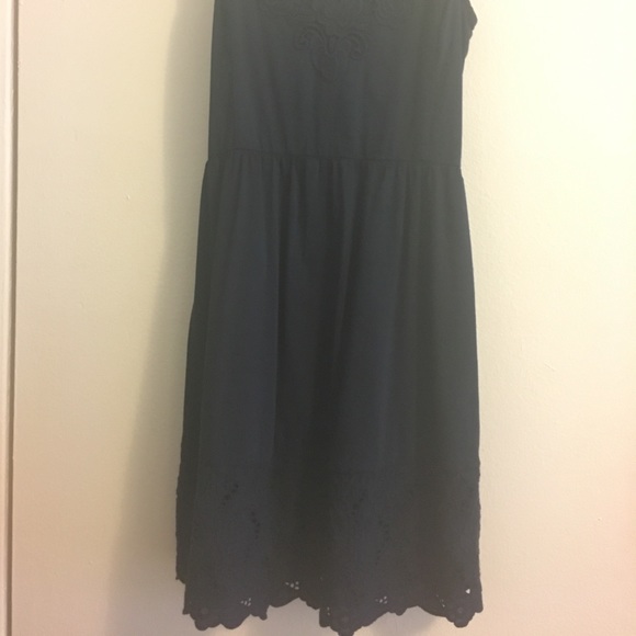 Abercrombie Lace dress navy blue size S - Picture 2 of 4