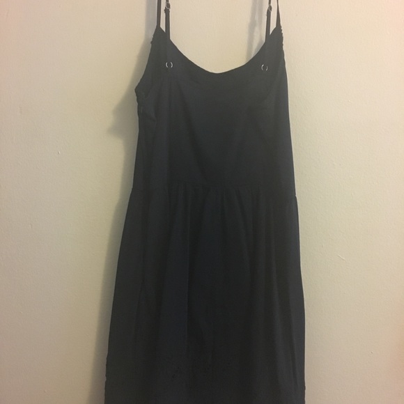 Abercrombie Lace dress navy blue size S - Picture 3 of 4
