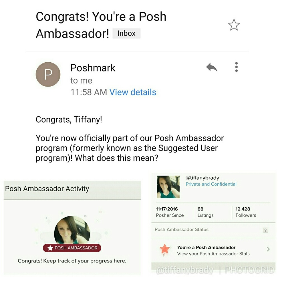 Im excited to be a posh ambassador!😄