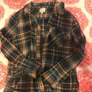 Button down flannel