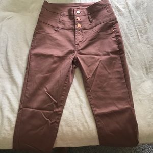 High waisted rosay pink
