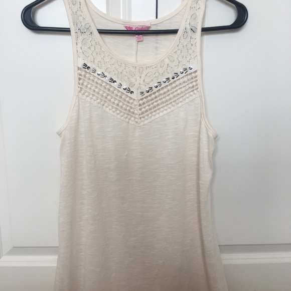 Light beige tank top - Picture 2 of 3