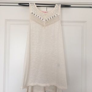 Light beige tank top