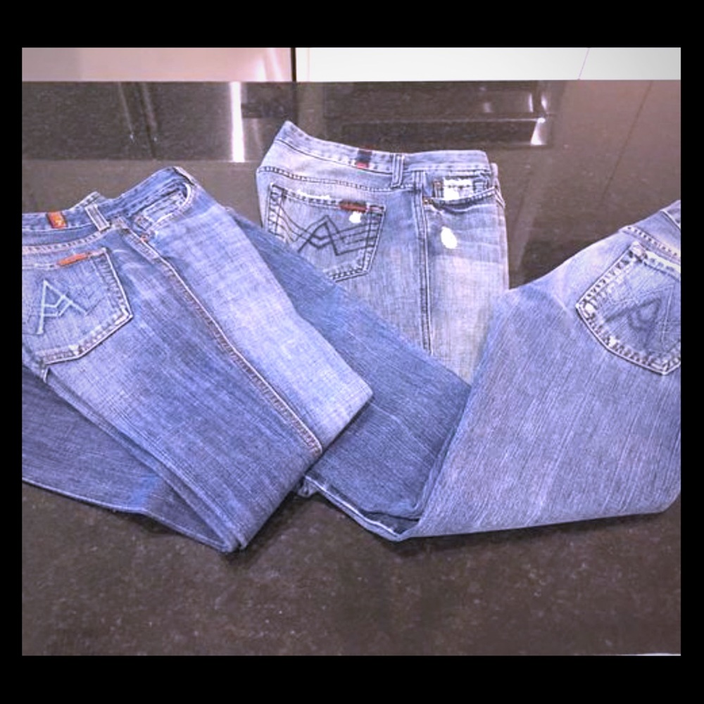 Faded Gently used Seven Jeans