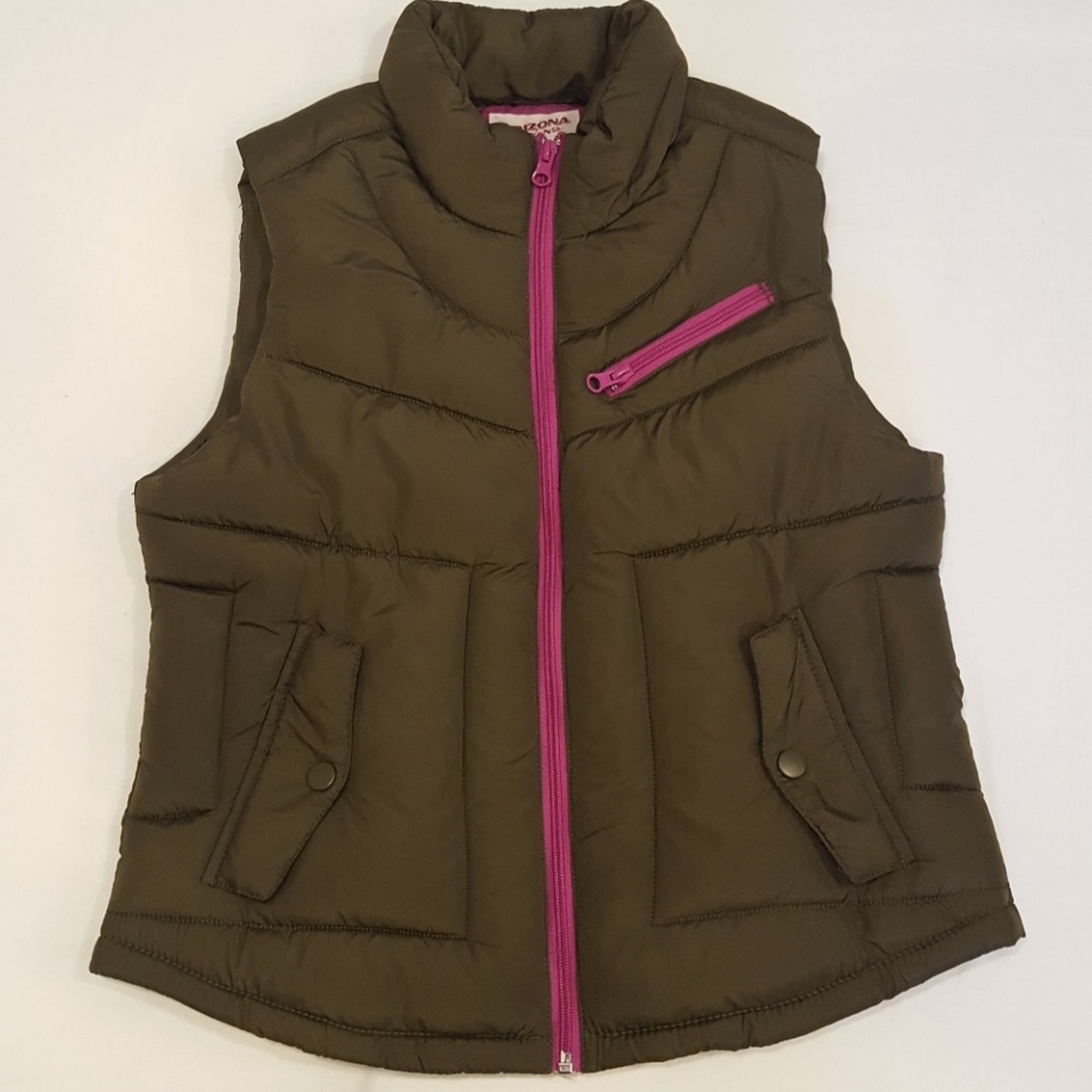Forrest Green & Purple Vest