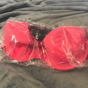 Pink bra